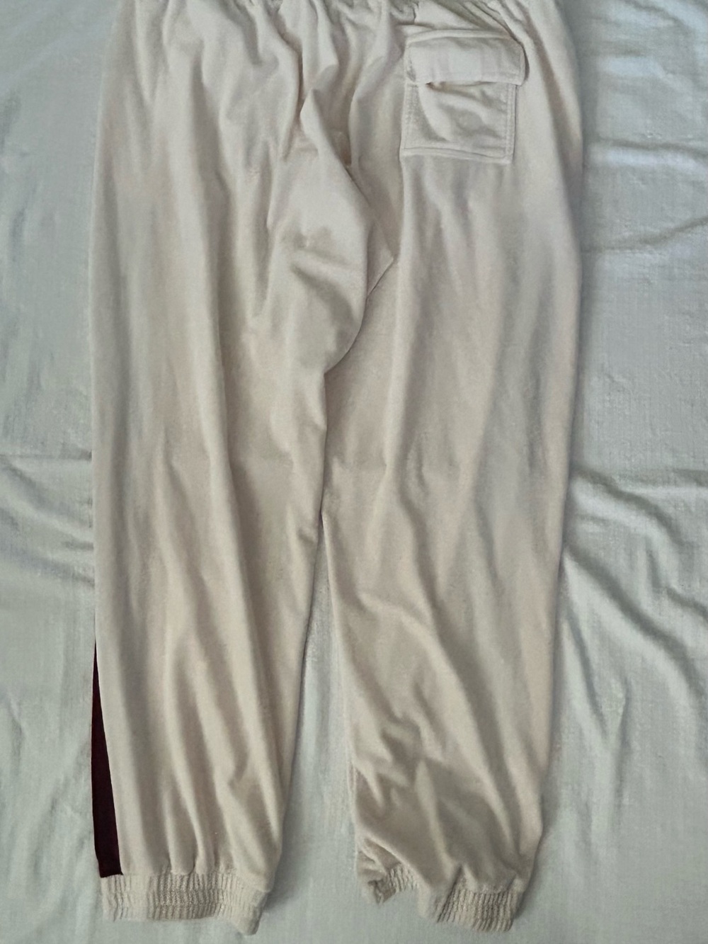 Baby Phat Heritage Velour Tracksuit Set Cream Burgundy Maroon Hoodie Pants 1X - Picture 11 of 14